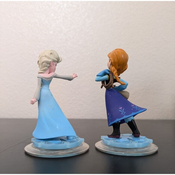 Disney Infinity 1.0 Frozen Character Figures Elsa and Anna - Picture 5 of 7